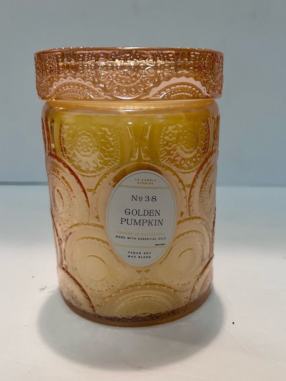 Leoben Company (CA Candle Studios) No 38 Golden Pumpkin 18 oz Candle